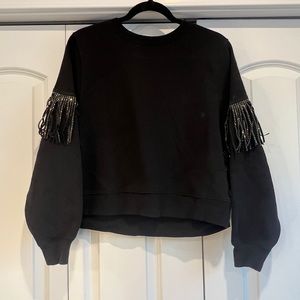 Black Sweater with Silver details